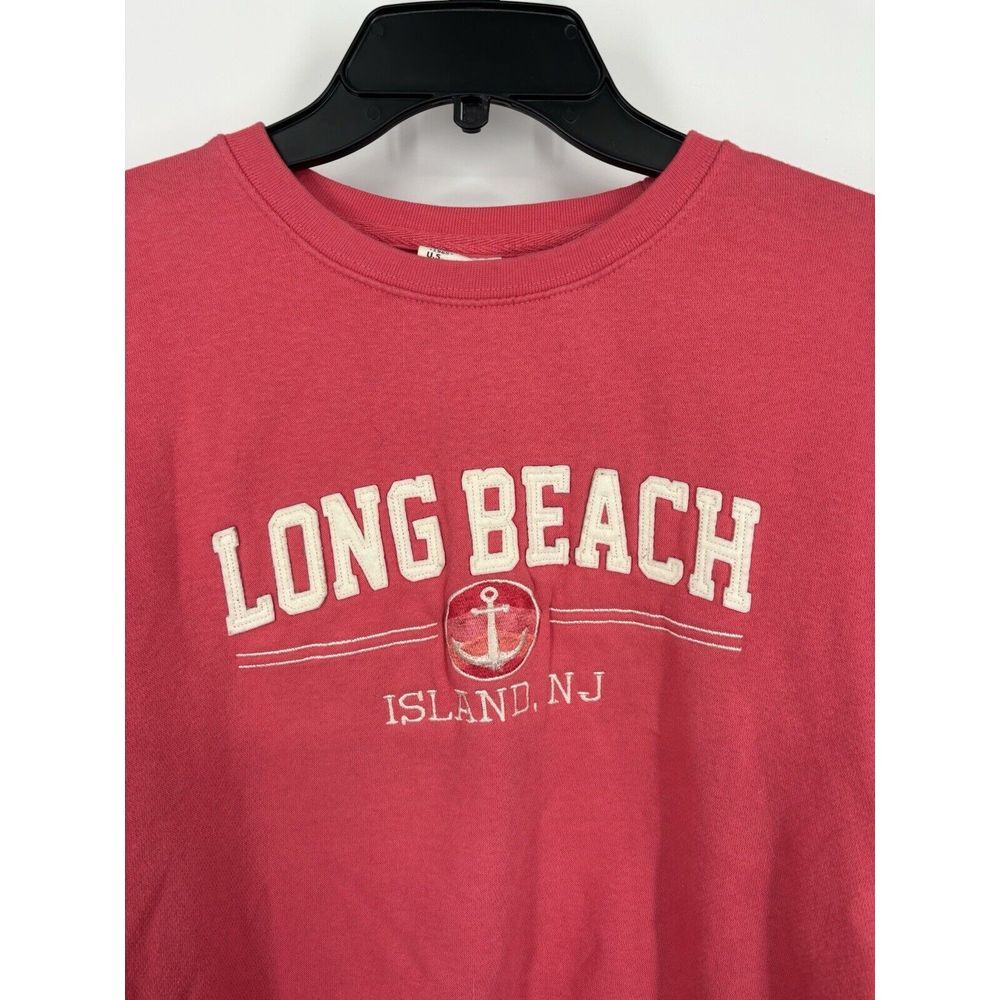 Long Beach Island NJ‎ LBI New Jersey US Vintage Embroidered Crewneck Sweatshirt View 5